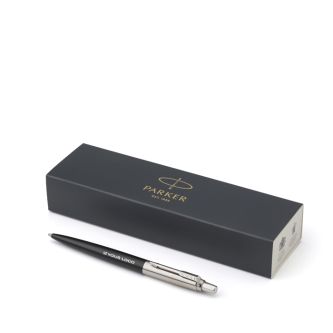 Stylo en acier inoxydable Parker Jotter Core, encre bleue