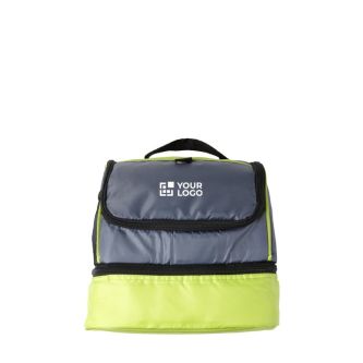 Sac isotherme en polyester avec glacière dans la partie inférieure