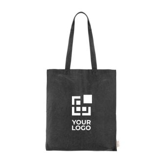 Sac en coton recyclé 140 gr/m2 avec zone d'impression