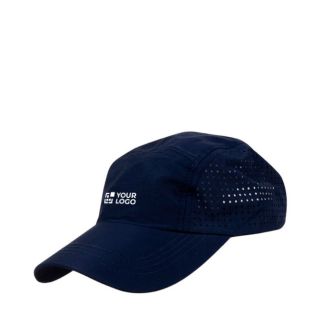 Casquette en microfibre respirante avec trous sur les côtés