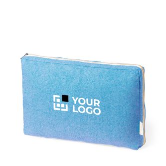 Housse rembourrée pour ordinateur en coton recyclé certifié GRS 15''