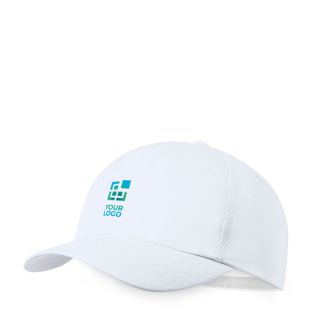 Casquette enfant en polyester RPET avec fermeture velcro