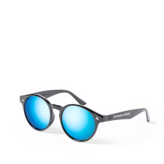 Lunettes de soleil en RPET avec verres miroirs avec zone d'impression