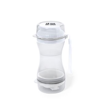 Set pour animaux à 2 compartiments avec doseurs intégrés