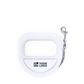 Laisse pour animaux avec compartiment pour les sacs