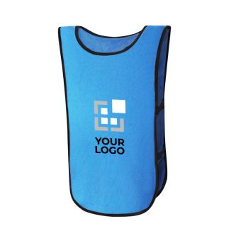 Chasuble de sport multicolore avec élastiques pour enfants 