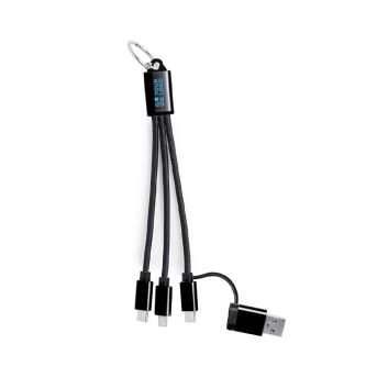 Câbles de charge en matériaux recyclés avec mousqueton pour transport