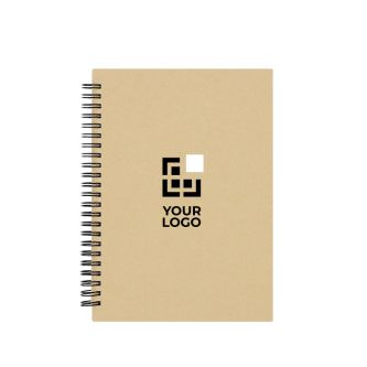 Carnet ligné avec planificateur mensuel en anglais inclus