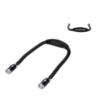 Lampe de lecture mains libres avec design ergonomique et 4 LED