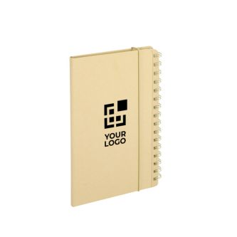 Carnet avec planificateur hebdomadaire pliable et bloc-notes A5