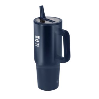 Gobelet isotherme en acier inoxydable avec anse de transport 870 ml