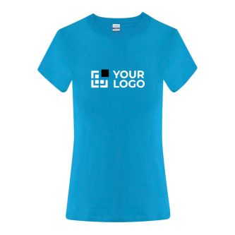 T-shirt femme en coton manches courtes 150 g/m²