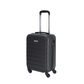 Valise cabine 4 roues avec serrure à code et coque en plastique