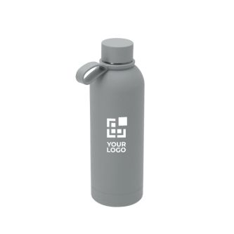 Gourde en acier inoxydable avec anse en silicone 750 ml