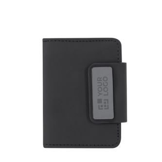 Porte-cartes protection RFID et fermeture magnétique pour 10 cartes