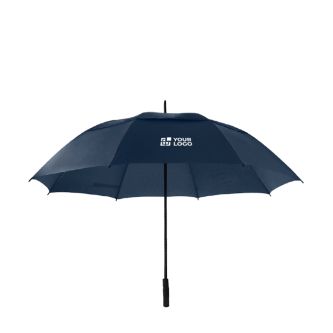 Parapluie de golf avec housse et baleines en fibre de verre Ø 130 cm