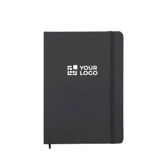 Carnet A5 à couverture rigide en similicuir avec pages à points
