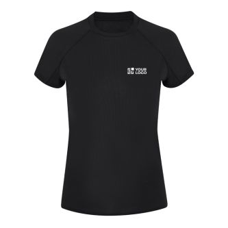 T-shirt technique femme manches courtes raglan polyester 135 g/m²