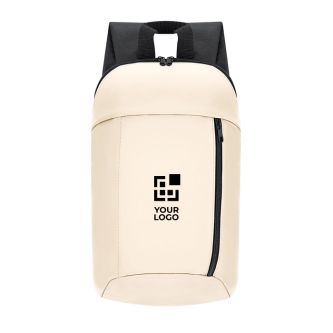 Sac à dos d’entreprise en cuir synthétique avec fermeture éclair