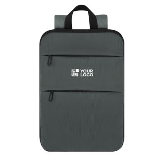 Sac à dos extensible en cuir synthétique avec compartiment pour PC 15"