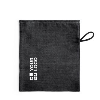 Porte-masque en tissu respirant personnalisé avec élastique Sack