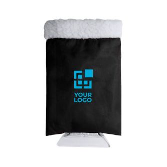 Grattoir à glace avec moufle de protection en polyester