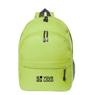 Sac à dos avec de nombreuses poches avec zone d'impression