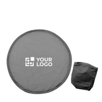 Frisbee pliable en polyester avec petite housse assortie
