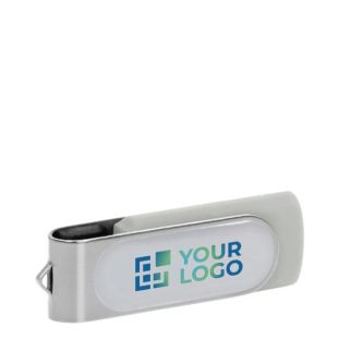 Clé USB 3.0 avec goutte de résine et clip rotatif Techmate Relief 3.0 