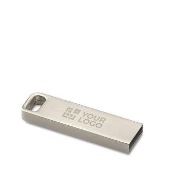 Clé USB 3.0 avec logo gravé compact en métal pas cher Compact Slim 3.0 