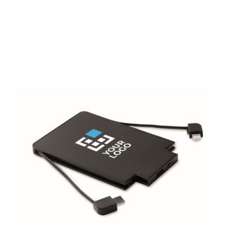 Batterie externe magnétique avec câbles intégrés 2 500 mAh