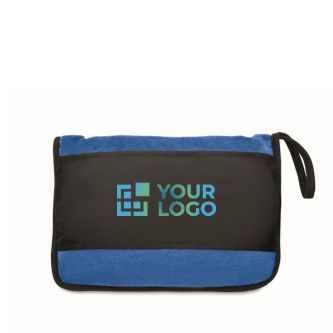 Couverture ou oreiller de voyage avec sangle pour trolley 220 g/m²