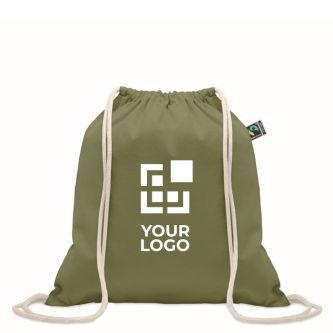 Sac en coton avec fermeture à cordon 180 g/m²