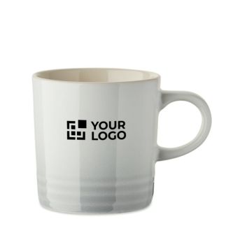 Tasse en céramique avec dégradé de couleurs et intérieur blanc 290 ml