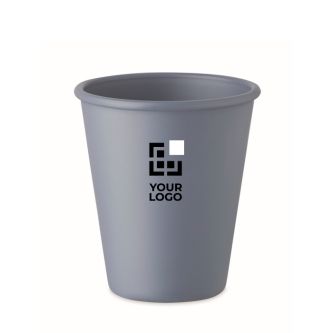 Gobelet réutilisable à simple paroi en maïs 200 ml