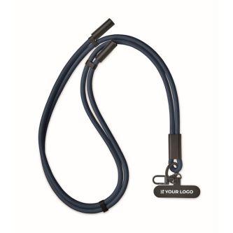 Tour de cou pour téléphone portable avec câble de recharge