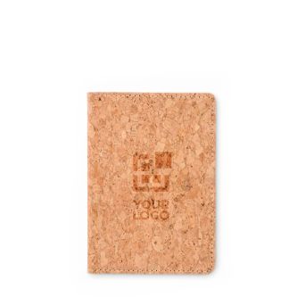 Étui pour passeport en liège avec compartiment pour cartes