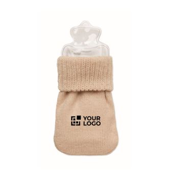 Petit chauffe-mains en polyester avec un système autochauffant