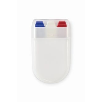 Stick de peinture corporelle de différents drapeaux en étui