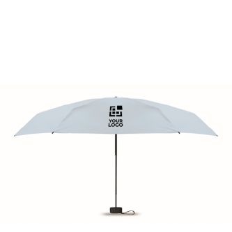 Parapluie manuel résistant au vent avec housse assortie Ø90