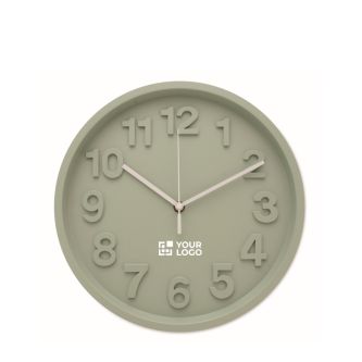 Horloge murale finition mate avec mouvement silencieux