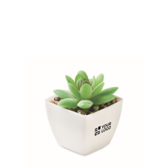 Mini plante artificielle en PP de type succulente décorative