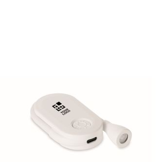 Lampe de lecture LED rechargeable en plastique avec clip et 3 modes