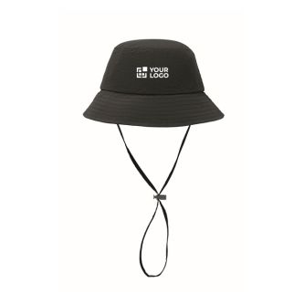 Chapeau bob pliable en nylon imperméable UPF50+