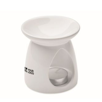 Set diffuseur d'arômes en céramique avec bougie et huile de vanille