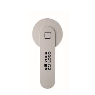 Support magnétique en aluminium pour téléphone avec anneau métallique