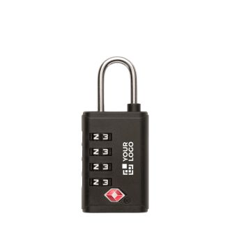 Cadenas TSA en fer et corps en plastique avec combinaison à 4 chiffres