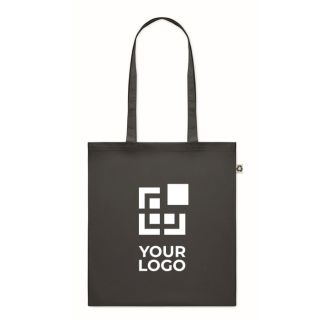 Sac en coton recyclé coloré