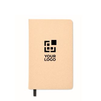 Carnet bio personnalisé avec des graines