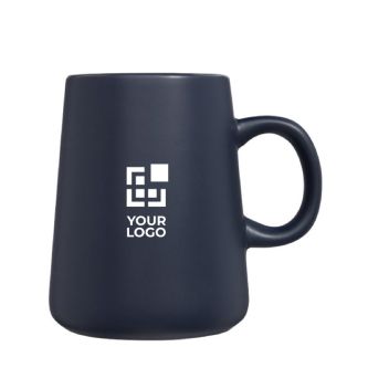 Mug en céramique en forme de carafe avec zone d'impression